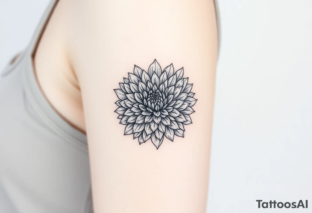 chrysanthemum tattoo idea