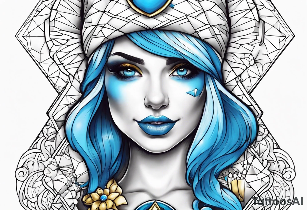 smurfette tattoo idea