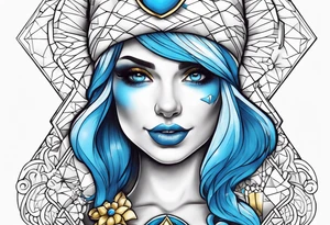 smurfette tattoo idea