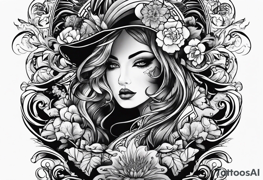 The world is yours tattoo idea