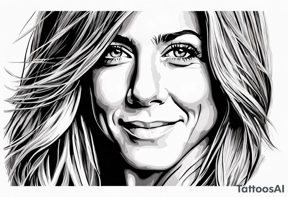 Jennifer Aniston the actress tattoo idea