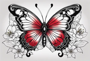 butter fly
cherry tattoo idea