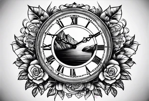 Make time count tattoo idea