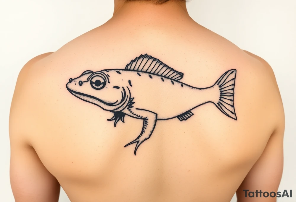 Puerto Rico coqui water tattoo idea
