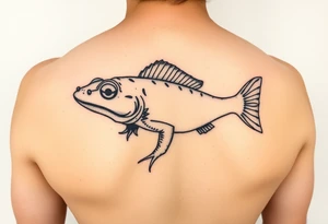 Puerto Rico coqui water tattoo idea