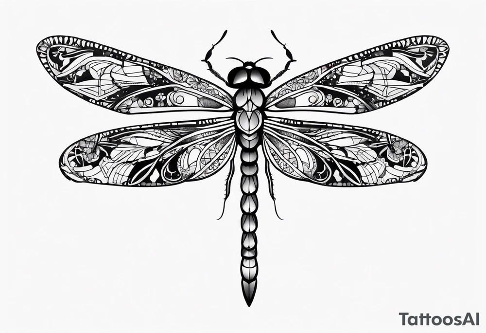 dragonfly tattoo idea