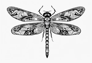 dragonfly tattoo idea