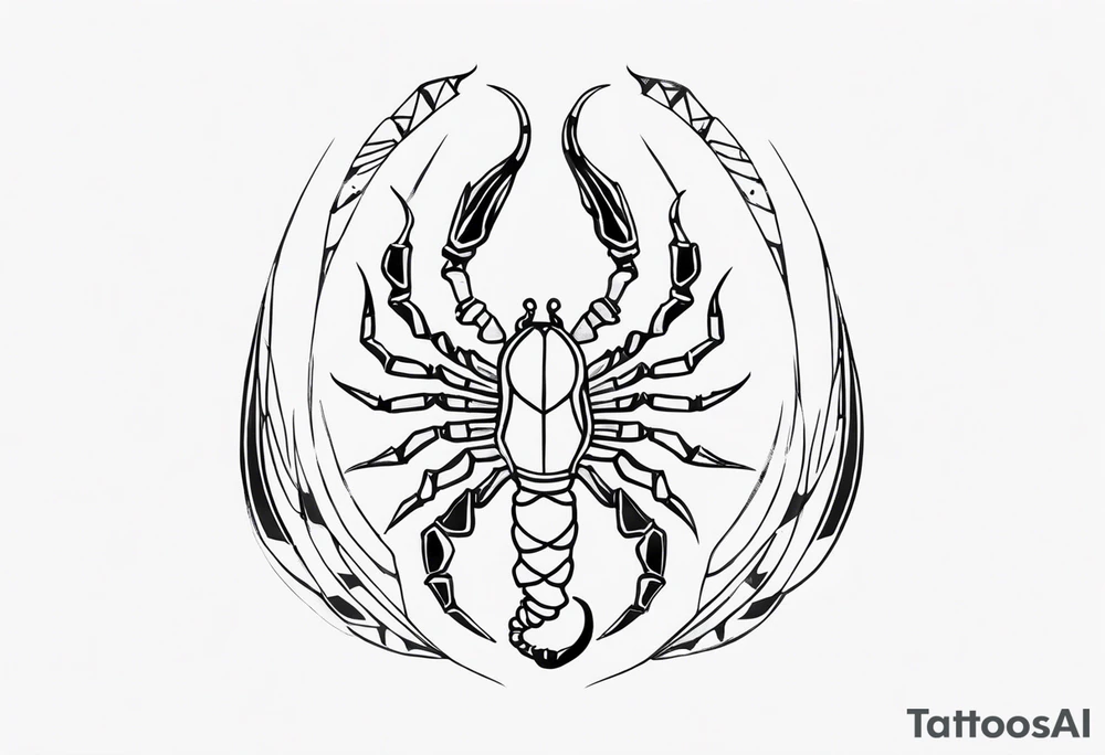 Scorpio tattoo idea
