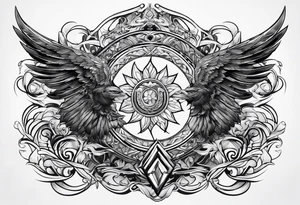 Chest tattoo idea