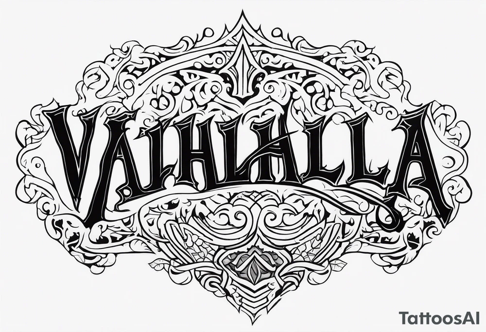 Valhalla fenfir tattoo idea