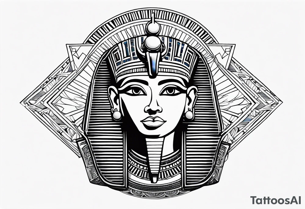 Egyptian symbols tattoo idea