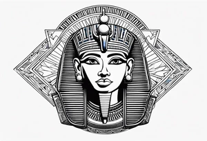 Egyptian symbols tattoo idea