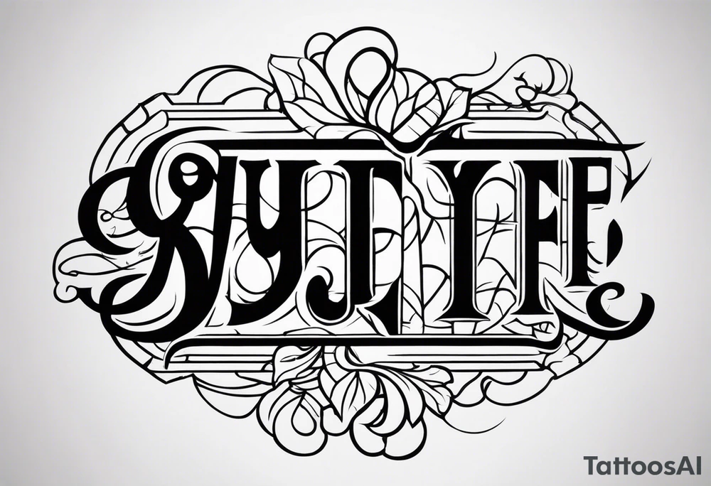 KYDF with veins tattoo idea