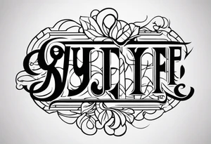 KYDF with veins tattoo idea
