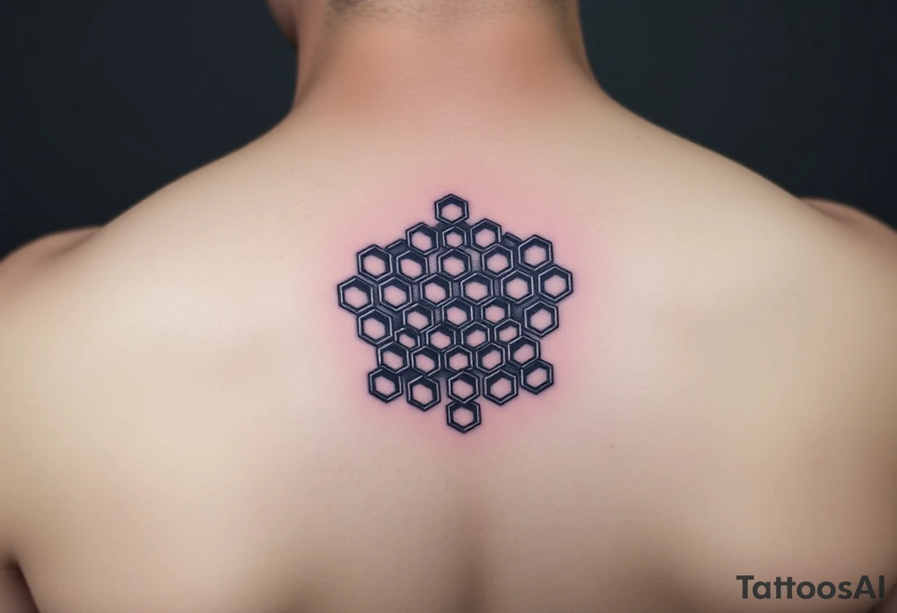 Honey comb tattoo idea