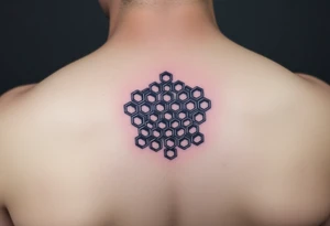 Honey comb tattoo idea