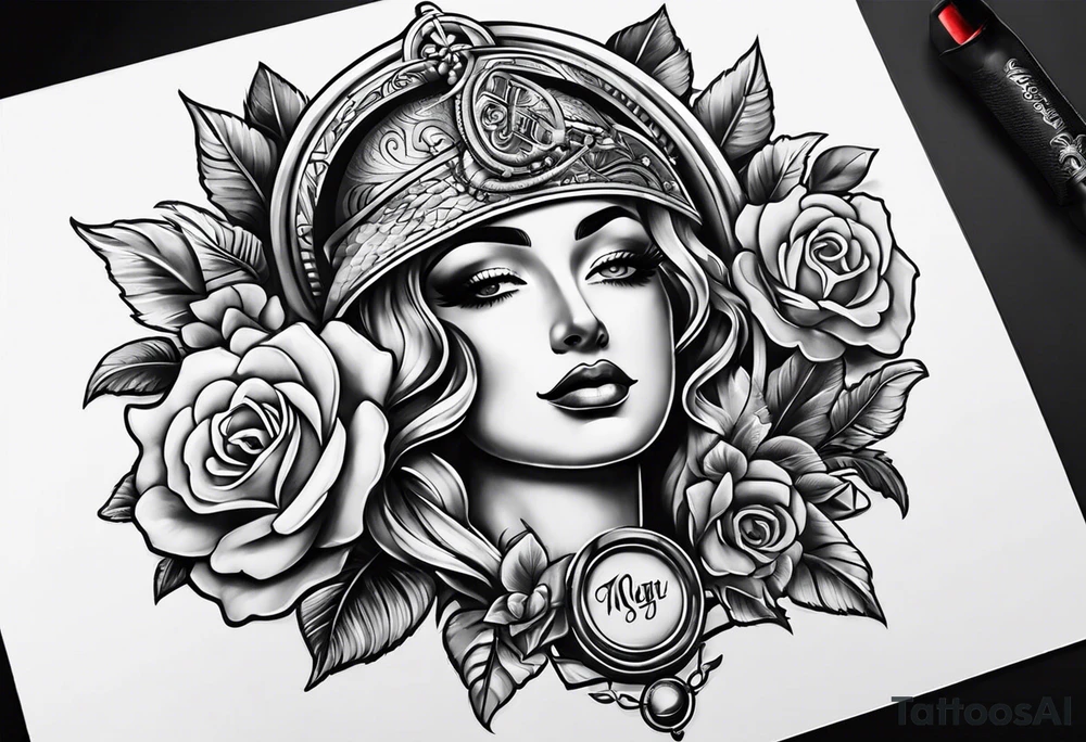 money tattoo idea
