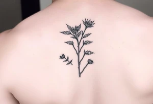 stinging nettle tattoo idea