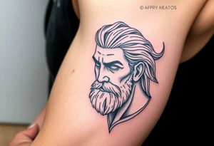 Eros greek god tattoo idea