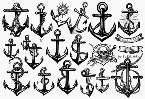 God is my anchor tattoo idea
