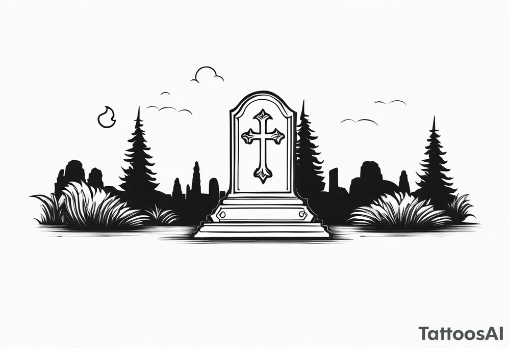 Tombstone tattoo idea