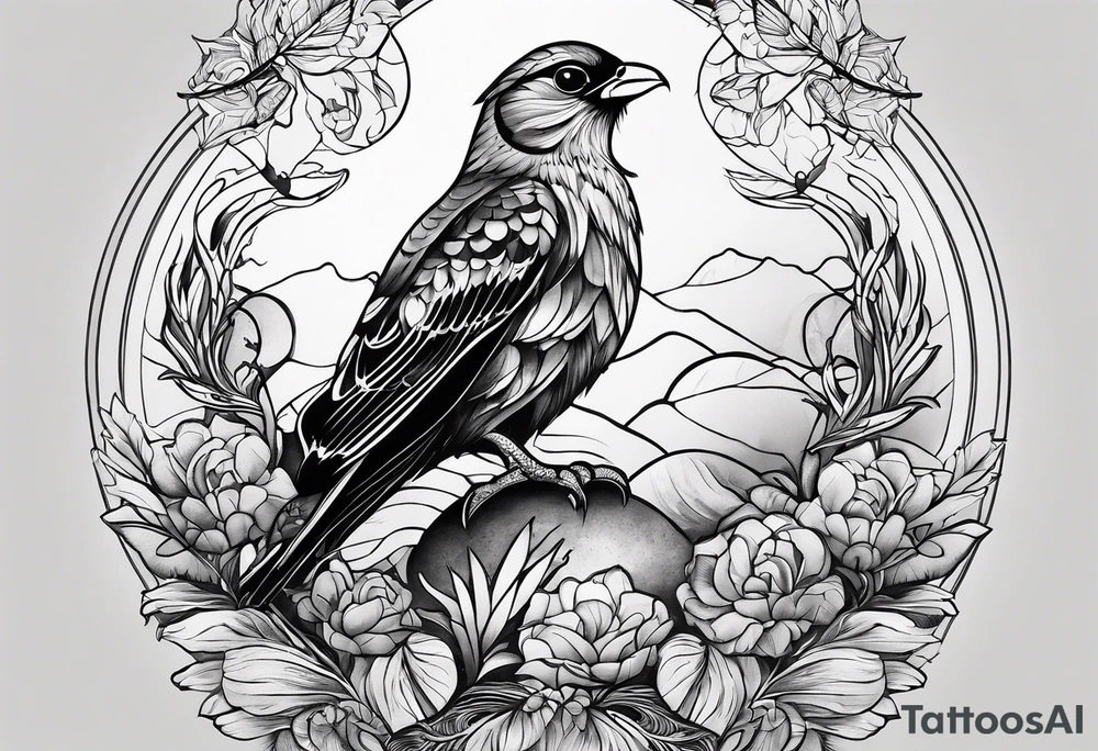 Eine Taube tattoo idea