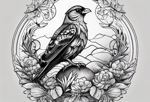 Eine Taube tattoo idea
