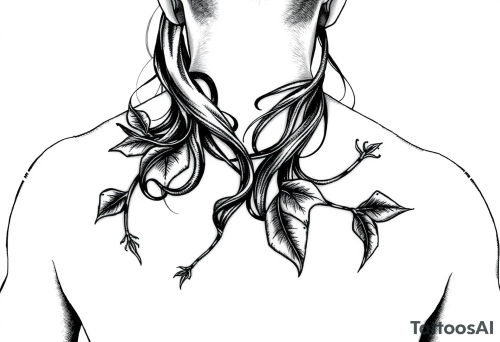 Poison ivy from batman comic style sketch tattoo tattoo idea