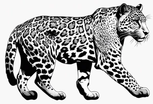 Jaguar tattoo tattoo idea