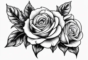 Three roses tattoo idea