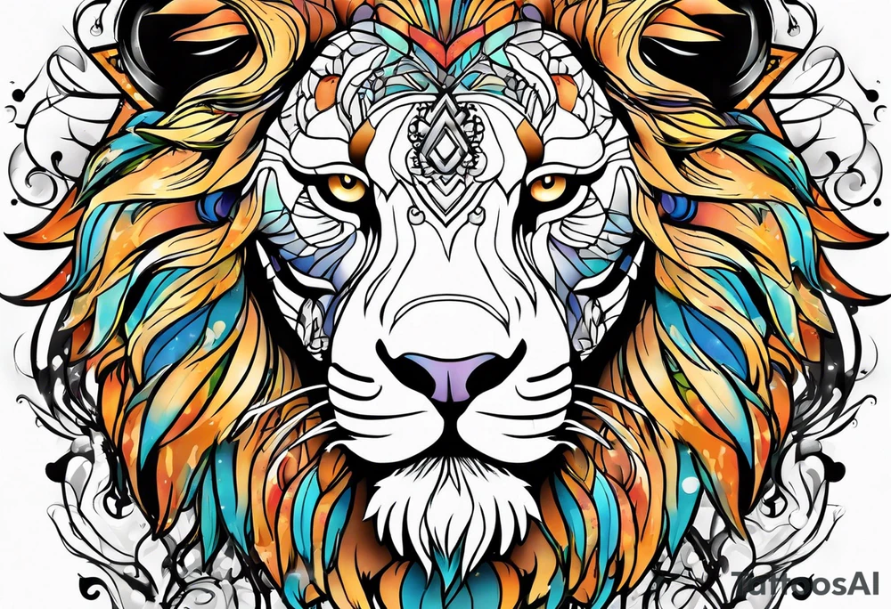 Leo tattoo idea
