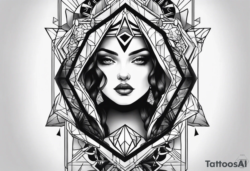 Tesseract tattoo idea