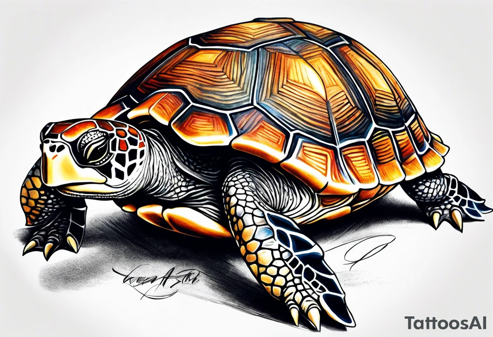turtle tattoo idea