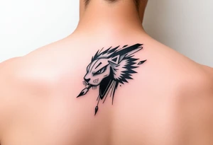 OTF, paint brush stroke tattoo idea