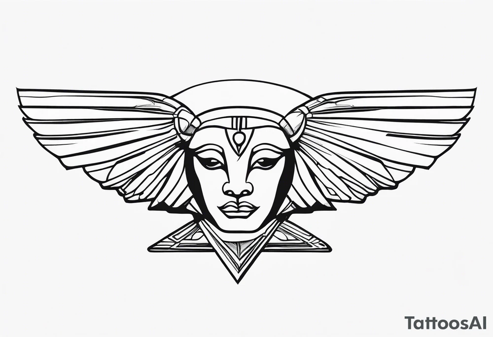 Enigmatic Sphinx, tattoo idea