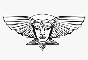 Enigmatic Sphinx, tattoo idea