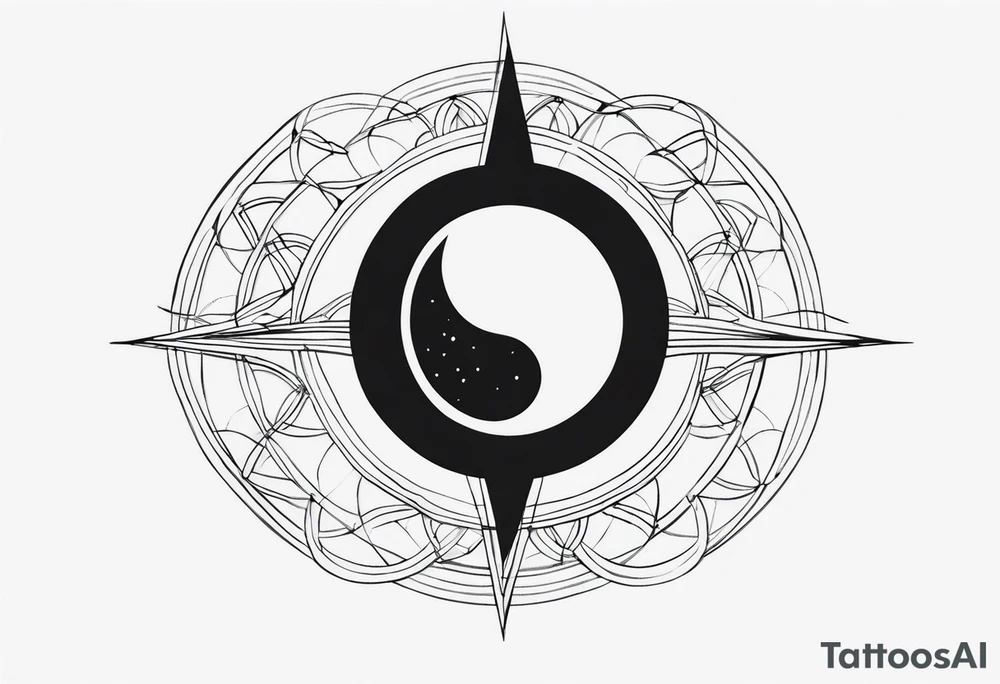 Eclipse tattoo idea
