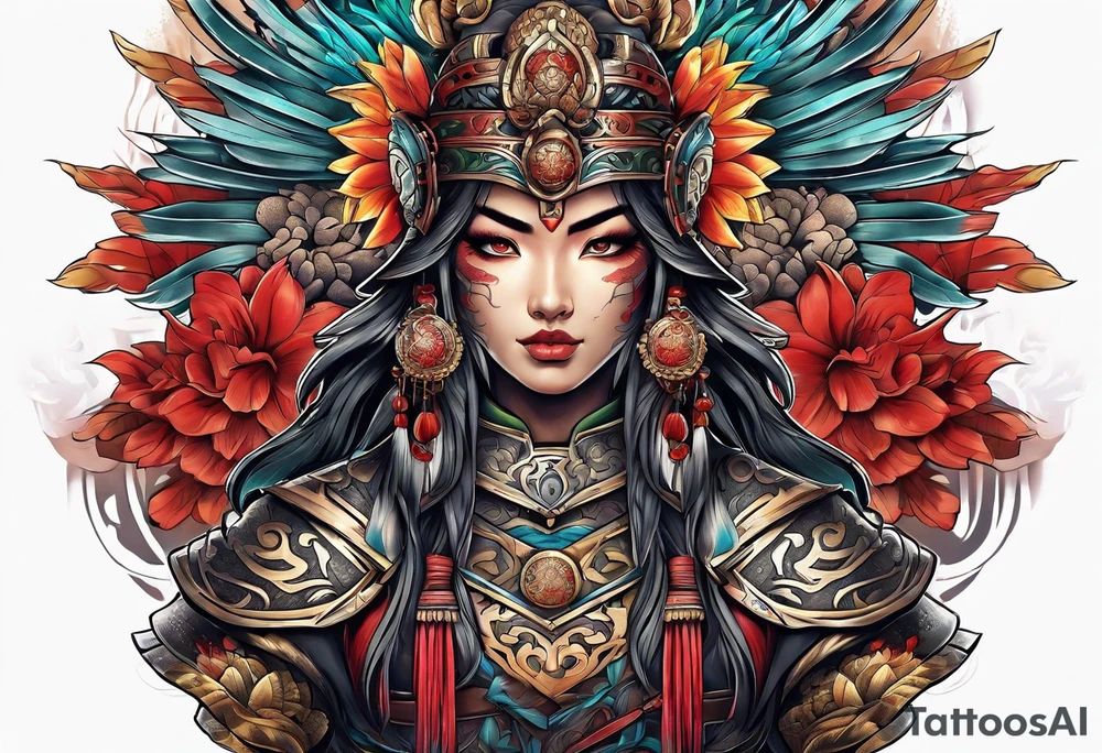 Warrior tattoo idea