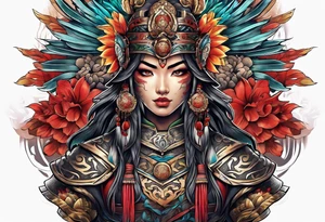 Warrior tattoo idea