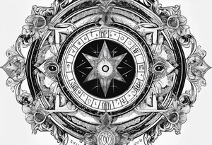 Astrology, Gemini, Natal Chart, angelic, soul mates, vision, armband tattoo idea