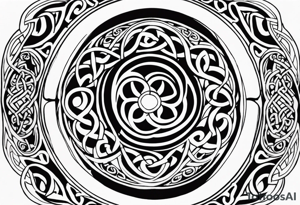 Celtic Spiral tattoo idea