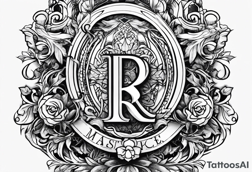 R.  O.  initials tattoo idea