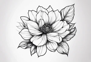 Realistic flower full sleeve tattoo idea