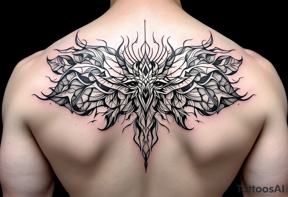cool pattern tattoo idea