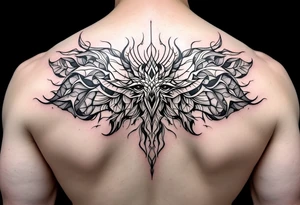 cool pattern tattoo idea