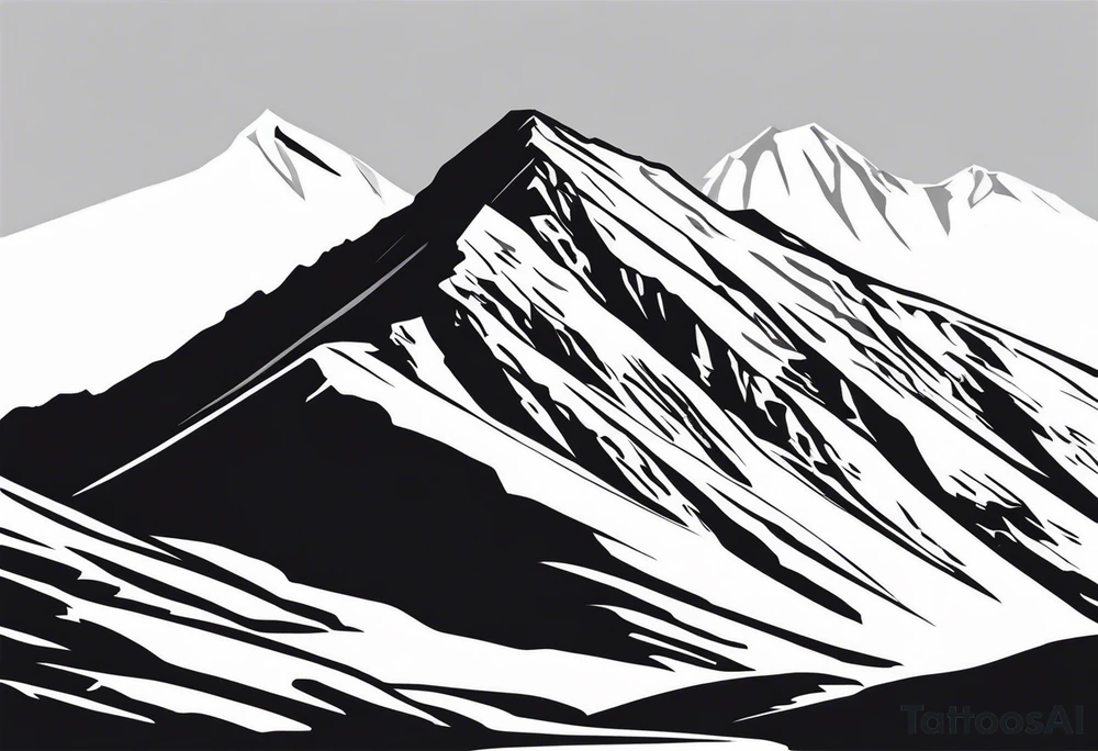 great gable from wasdale head tattoo idea