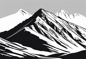 great gable from wasdale head tattoo idea