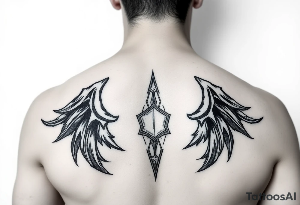 black tattoo idea