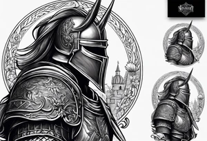 knight tattoo idea