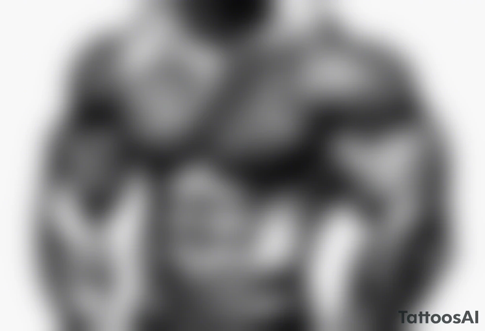 Bodybuilding tattoo idea